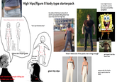 High hips/figure 8 body type starterpack Lose weight because you think it's just fat but come out built like spongebob Body Measurements for Sewing "bro's got feminine hips" A. Bust H. Waist 1: Hips D. Back Waist E. Front Waist F. High Bust G. High Hips H. Skirt Length I. Inseam J. Sleeve Length 2020 Rebecca Angela follow this simple guide This does not feel very simple well-intentioned people telling you to tailor your clothes you Go online to find how to dress for it and it's just people talking about how much they hate their high hips giant hip dips How it feels even if the pants rise is long enough YO YO YO 11 get ripped; look like beast titan anyone who hip checks you in sports about to FAFO