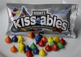 HERSHEY'S Chocolate candy KISS ables candy coated mini Kisses: