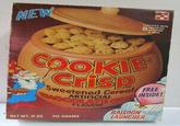 NEW FORTIFIED WITH 8TAL COOKIE Crisp Sweetened Cereal FREE ARTIFICIAL CHOCOLATE CHU INSIDE! FLAVOR NET WT. 11 OZ. 312 GRAMS BALLOON LAUNCHER ONBACK