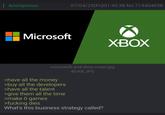 Anonymous 07/04/25(Fri)01:45:38 No.714404658 Microsoft XBOX microsoft-and-xbox-cover.jpg >have all the money >buy all the developers >have all the talent >give them all the time >make 0 games >f------ dies 40 KB JPG What's this business strategy called?