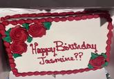 Happy Birthday Jasmine??