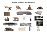 x Dutch Interior Starterpack LIVE together LAUGH whatever LOVE Forever GALLERY D