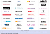 ACTIVISION BLIZZARD AEVI ASOCIACIÓN AEPDU VIDEOJUEGOS ANGI ASSOCIATION FOR THE NORDIC GAME INDUSTRY BANDAI NAMCO EA EMBRACER GROUP ESL FACEIT GROUP game Nintendo DENMARK EPIC GAMES IDER Microsoft NETFLIX TIC Ovus RGDA RIOT GAMES ROBLOX SEGA SEI siea 12 VG BUTCH FNDUSTRY VIDEO GAMES UBISOFT Video Games Poland SGA SUP SQUARE ENIX ukie VG B WB ZeniMax 145 KB JPG >these are the companies lobbying against #stopkillinggames Notice anything familiar?