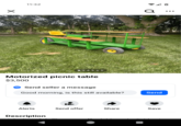 Х 11:32 JSEER Motorized picnic table $3,500 Send seller a message Good morning, is this still available? Send Alerts Send offer Share Save Description Q