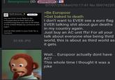 IN SELF : Anonymous (ID: pdWPkQ85 NO RULES Fenix Ammuni... @FenixAmmunition Subscribe You are 8.5X more likely to die in Europe due to their lack of air conditioning than you are to be killed 07/07/25(Mon) 10:17:41 No.509742257 >Be Europoor >Get baked to death I don't want to EVER see a euro flag in the United States by someone with EVER talking s--- about gun deaths a gun. Just let that settle in your brain for a moment. 83 KB JPG in my country again. Just buy an AC unit ffs! For all your talk about everyone else being third world, this is about as third world as it gets. Wait... Europoor actually dont have AC? This whole time I thought it was a joke