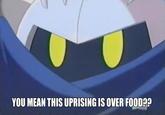 YOU MEAN THIS UPRISING IS OVER FOOD??