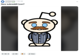 Redditor u/aaronp613 and r/notinteresting moderator posted a version of the subreddit mascot resembling the John Interview meme. The post gathered over 12,000 upvotes in three days.