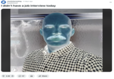 Redditor u/KyleWithAnF posted a color-inverted image of Redditor u/COKE-SLURPEE in the John Interview meme, gathering over 3,000 upvotes on a post titled, "I didn't have a job interview today."