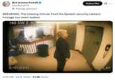 X user @alifarhat79 tweeted an AI-generated image showing "Hillary Clinton":https://knowyourmeme.com/memes/people/hillary-clinton standing in the footage released by the DOJ in July 2025. The post gathered over 1,000 likes in a day.