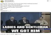 funny how that method works thecozyghost @prettywiseass Husband: "Y'know, it's funny how that method works." Me: "How that method works?" Husband: "Yeah, the Solid Snake method." Me: "The Solid Snake method?" Husband: Me: Husband: ".. 11 LIVE LADIES AND GENTLEMAN, II GIF ALT WE GOT HIM SPAN 9:22 AM - Mar 5, 2024 - 260 Views **