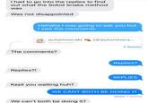 Attempting the Solid Snake Method IRL A screenshot of DMs. The people talking are using the solid snake method.