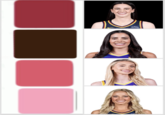 A "meme":https://knowyourmeme.com/memes/memes showing the WNBA players "Caitlin Clark":https://knowyourmeme.com/memes/people/caitlin-clark, "Kelsey Plum":https://knowyourmeme.com/memes/kelsey-plum-eating-popcorn, Cameron Brink and Sophie Cunningham and their shade of "pink."