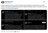 A "tweet":https://knowyourmeme.com/memes/sites/twitter-x from "Will Stancil":https://knowyourmeme.com/memes/people/will-stancil threatening a lawsuit against "Twitter / X":https://knowyourmeme.com/memes/sites/twitter-x because of "Grok AI":https://knowyourmeme.com/memes/sites/grok-ai. 