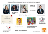 Recruiter/Talent Aquisition Partner on LinkedIn Starterpack UNIVERSITY OF HIGHER EDUCATION Faculty of Knowledge furquà com a faul The draf Bachelor of Philosophy Alland Probably "fell" into recruiting Bait and Switch 90% chance it's a woman "It looks like you'll be a great fit The rare male recruiter for this position!" *Ghosts* Usually has some random degree □□□□□□□ Usually two-faced and not a genuine person [Insert your beef here] how they view us usually clueless about the role they're hiring for favorite past-time "We'll get back to you" in