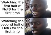 Watching the first half of Rots for the first time Watching the second half of RotS for the first time