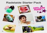 Radelaide Starter Pack * ADELAIDE FRINGE AUSTRALIAN MADE A COOPERS BRE Coope ORIG BOTTLE ORIGINAL AL PAL NO ADDITIVES OR PRESERVA NERY ALE