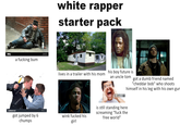 alamy alam alamy white rapper starter pack alamu alamy a f------ bum Gilles DeCruyenaere shutterstock Cruyenaen shutterstock shutterstock got jumped by 6 chumps IMAGE 25631578 Image 10: GCPT12 www.alamy.com his boy future is lives in a trailer with his mom an uncle tom got a dumb friend named "cheddar bob" who shoots himself in his leg with his own gur iStock Credit: furtaev wink f----- his girl is still standing here screaming "f--- the free world"