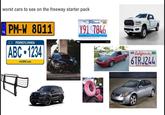 worst cars to see on the freeway starter pack NL PM-W 8011 "Allinois 12-15 Y91 7846 Land of Lincoln B PENNSYLVANIA ABC-1234 visitPA.com の 中 alamy AUG California 2012 6TRJ244 dmv.ca.gov