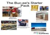 D The Buc-ee's Starter Pack BEAVER NUGGETS Mascot is always there BEST RIBS Sliced Brisket Sandwich Sliced Brisket Sandvich people who shop for groceries here built like this BUC-EE'S CEE essential items Cleanest bathrooms you've ever seen gettyimages Credit: Alan Schein Photography stupidly big trucks filling the APWING ICEE