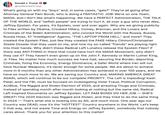 Donald J. Trump @realDonaldTrump What's going on with my "boys" and, in some cases, "gals?" They're all going after Attorney General Pam Bondi, who is doing a FANTASTIC JOB! We're on one Team, MAGA, and I don't like what's happening. We have a PERFECT Administration, THE TALK OF THE WORLD, and "selfish people" are trying to hurt it, all over a guy who never dies, Jeffrey Epstein. For years, it's Epstein, over and over again. Why are we giving publicity to Files written by Obama, Crooked Hillary, Comey, Brennan, and the Losers and Criminals of the Biden Administration, who conned the World with the Russia, Russia, Russia Hoax, 51 "Intelligence" Agents, "THE LAPTOP FROM HELL," and more? They created the Epstein Files, just like they created the FAKE Hillary Clinton/Christopher Steele Dossier that they used on me, and now my so-called "friends" are playing right into their hands. Why didn't these Radical Left Lunatics release the Epstein Files? If there was ANYTHING in there that could have hurt the MAGA Movement, why didn't they use it? They haven't even given up on the John F. Kennedy or Martin Luther King, Jr. Files. No matter how much success we have had, securing the Border, deporting Criminals, fixing the Economy, Energy Dominance, a Safer World where Iran will not have Nuclear Weapons, it's never enough for some people. We are about to achieve more in 6 months than any other Administration has achieved in over 100 years, and we have so much more to do. We are saving our Country and, MAKING AMERICA GREAT AGAIN, which will continue to be our complete PRIORITY. The Left is imploding! Kash Patel, and the FBI, must be focused on investigating Voter Fraud, Political Corruption, ActBlue, The Rigged and Stolen Election of 2020, and arresting Thugs and Criminals, instead of spending month after month looking at nothing but the same old, Radical Left inspired Documents on Jeffrey Epstein. LET PAM BONDI DO HER JOB - SHE'S GREAT! The 2020 Election was Rigged and Stolen, and they tried to do the same thing in 2024 That's what she is looking into as AG, and much more. One year ago our Country was DEAD, now it's the "HOTTEST" Country anywhere in the World. Let's keep it that way, and not waste Time and Energy on Jeffrey Epstein, somebody that nobody cares about. Thank you for your attention to this matter!