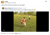 matt @mattybtweets69 I know he throws it down on the grill Moon Piece @0MoonPiece ⚫ Jul 11 This robot being tested in China runs frighteningly well 0:07 6:06 PM Jul 13, 2025 33.1K Views ...