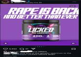 Skepta Friendly Fire E 5/8 R--- IS BACK AND BETTER THAN EVER 3,452 31 Liked by r HEAPER GRAPE LICKED FOR TRAINING LIKE NEVER BEFORE NET WWT: 500G PRE-WORKOUT 400, 4, 100. CAFFEINE BETA ALANINE G SENACTIV 25/50 SERVINGS and others e One end of the genetic spectrum to the other. @getreaper LICKED GRAPE BABY 2 hours ago Σ