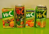 100% U.S.RDA of Vitamin C Per Serving HiC Ecto Cooler COOL NEW CAN! 100% VITAMIN C PER SERVING) SEE SIDE FOR NUTRITION INFORM Citrus Drink Contains 10% Fruit Juice 8.45 FL. OZ. (250 mL) FLOZ (228 mL) COOLER GHOSTBUSTERS ONLY IN THEATERS GHOSTBUSTERS ONLY IN THEATERS HFC HC Ecto CoolerTM Ecto Cooler CITRUS D CONTAINS 10% FRUIT JUICE 80 CALORIES PER BOX Citrus Drink 6 FL OZ (177 mL) CALDRUES 150 11.5 FL OZ 340 mL) 2 Citrus Drink