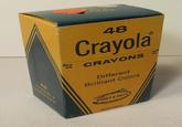 CRAYOLA NERE 48 Crayola CRAYONS Different Brilliant Colors OPEN BINNEY & SHITH NON-TOXIC