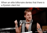 1: Trump 2:……. | /r/dankmemes When an elite billionaire denies that there is a Epstein client list. Ptotaldivases TIE mematic & Tenor