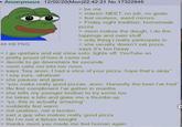 Anonymous 12/02/20(Mon)22:42:21 No.17322945 46 KB PNG > be me > classic NEET, no job, no goals > feel useless, avoid mirrors > Friday night tradition: homemade pizza > mom makes the dough, I do the toppings and oven stuff > only thing I really participate in > she usually doesn't eat pizza, says it's too heavy > I go upstairs and eat mine solo, lights off, YouTube on > pretty proud of how it came out > decide to go downstairs for seconds > mom calls me into her room > says "hey anon, I had a slice of your pizza, hope that's okay" > I say sure, whatever > she pauses and goes, > "you make really good pizzas, anon. Honestly the best I've had" >tfw first compliment I've gotten in months > she tells my younger brother to try some too > he takes a bite and gives me a thumbs-up > "yo, this is actually amazing" > suddenly feel warm > not useless, not a burden > just a guy who makes really good pizza >tfw I'm not a failure tonight > thanks mom you made me feel human again D