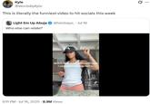 Kyle @WordsByKyle This is literally the funniest video to hit socials this week Light Em Up Abuja Who else can relate? @heisbayo Jul 16 Watch how many different beats I can catch and respond to . 6:11 PM ⚫ Jul 16, 2025 8.9M Views Tik Tok iambrete ...