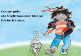 Conny geht als Nighthaunter kleine Diebe häuten