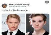 malu juridico cherry... @alicentdilauren He looks like his uncle 3/3 10 SW
