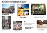 Euro Summer 2025 starterpack more focused on navigating this than the actual site TRABAG 20 -20 30 -40 -40 how it feels 4 reviews alamy Yox alamg alamy coke offered to you on the suspicious party streets Image ID: PP918 www.alamy.com O spatial awareness WHY CALL IT TOURIST SEASON IF WE CAN'T SHOOT THEMP vengeful locals The best food I've ever had. Simply life changing. Bravo Food: 5 | Service: 5 | Atmosphere: 5 Helpful Americans rating every restaurant 5 stars somehow slippery cobblestone streets