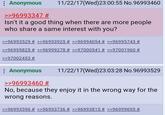 : Anonymous >>96993347 # 11/22/17(Wed)23:00:55 No.96993460 Isn't it a good thing when there are more people who share a same interest with you? >>96993529 # >>96993925 # >>96994054 # >>96995743 # >>96995825 # >>96999278 # >>97000541 # >>97001960 # >>97002453 # : Anonymous >>96993460 # 11/22/17 (Wed)23:03:28 No.96993529 No, because they enjoy it in the wrong way for the wrong reasons. >>96993596 # >>96993736 # >>96993815 # >>96999695 #