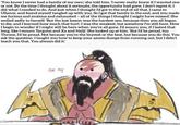 'You know I never had a family of my own, she told him. 'I never really knew if I wanted one or not. By the time I thought about it seriously, the opportunity had gone. I don't regret it. I did what I needed to do. And just when I thought I'd got to the end of all that, I came to Ullanor, and found myself tangled up with you. So I got that family in the end, and you made me furious and anxious and exhausted - all of the things I thought I might have missed! She smiled sadly to herself. 'But the last lesson was the hardest one, because then you all began to die, and I learned how much that hurt. I was the weakest, but somehow I'm still here. Now I begin to wonder if I might still be here when you're all gone. I'd mourn you, if I lasted that long, like I mourn Targutai and Xa and Halji. She looked up at him. 'But I'd be proud, too. Throne, I'd be proud. Not because you're the bravest or the best, but because you do this. You ask the question. I taught you how to keep your ammo dumps from running out, but I didn't teach you that. You always did it. OH MY
