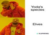 Yoda's species Elves KAPWING
