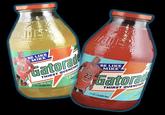 QUENCHER: CTARE T 23 BE LIKE MIKE Gatorad THIRST QUENCHER 32 FL.OZ 1QT.) 0.946 liter LEMON WITH LOW S rade WENCHER BULLS 23 BE LIKE MIKE" Gatora THIRST QUENCHER (1 QT.) 0.946 liter 32 FL.OZ TROPICAL