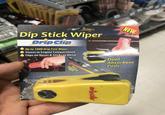 Dip Stick Wiper Drip Clip Up to 1000 Drip Free Wipes O Stores in Engine Compartment O Clips on Hoses & Sticks to Metal NEW Dual Absorbent Pads THROUGH PULL PADS Dripclip
