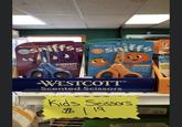 WESTCOTT esniffss W -WESTCOTT sniffs Penc Xtra Comfo soft g BLUEBERRY ACTED SCORS FOR KIDS A-/P OTHER SMILE ORANGE rss FOR A AES-/NT TP A STL BLA 3017-417 HANDLI WESTCOTT Scented Scissors ® Kids Scissors $1.19 slucent il Box Translucent Pencil Box Smoothe Darko Writi