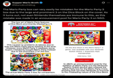 Supper Mario Broth @MarioBrothBlog The Mario Party box can very easily be mistaken for the Mario Party 3 box due to the large and prominent 3 on the Dice Block on the cover. As it turns out, not even Nintendo themselves are immune to this, as this mistake was made in an annoucement post for Mario Party 3 on NSO. The box art of Mario Party features a Dice Block prominently displaying a 3. MARIOPARTY 3 Only Fer NINTENDO 64™ Nintendo Switch Online MARIO PARTY Frantic 4-Player Fund E This caused no problems at release due to only one Mario Party game existing at the time. However, once Mario Party 3 released, some buyers mistakenly bought Mario Party instead due to the prominent 3 on the box. MARIO PARTY Only For Dandic 6-Player Dun E Hit the dice block in the Mario Party™ 3 game, now available with your Nintendo Switch Online + Expansion Pack membership! ESRB Rating: TEEN 70 ALL-NEW Mini-Games! E The actual Mario Party 3 box, for comparison. Learn more > In 2023, an announcement post for the addition of Mario Party 3 to the Nintendo Switch Online service also mistook the Mario Party box for the Mario Party 3 box, showing that not even Nintendo is immune to the misleading nature of the Dice Block. Source: reddit.com user "ThatGuyNamed Joey", reddit.com/comments/17x1ouh