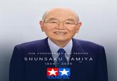 OUR CONDOLENCES AND PRAYERS SHUNSAKU TAMIYA 1934 2025 TAMIYA