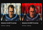 Warhammer is the BEST it's ever been 105K views • 2 weeks ago 11:55 Warhammer is the WORST it's ever been 207K views • 2 weeks ago 12:56