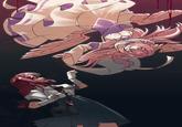 Some ayamizu art based on characters from Raikou of the Dragons. The art is by X user Pixel_Cloud09.