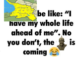 OSSETIA Black L KINGDON OF EMFIRE OF REMZOND DURDZUKIA KHUNDZIA SHAK GEORGIA be like: "I have my whole life ahead of me". No you don't, the coming is
