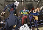 The CSA if they attempted "The Golden Circle 1000 Spain ance CSA 0800