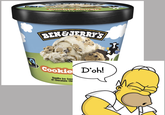 Cookie DOVGh BEN&JERRY'S FAIRTRADE Cookie D'oh! Vanilla Ice Crea of Chocolate Chi