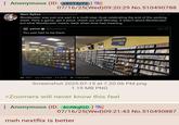 Anonymous (ID: XXGT4yY2 07/16/25(Wed)09:20:29 No.510490788 Sam Sykes @SamSykesSwears Jul 14 Blockbuster was just one part in a multi-step ritual celebrating the end of the working week. Rent a game, get a pizza, check out until Monday. It wasn't about Blockbuster but what Blockbuster meant, back when time had meaning. yama wydyama You just had to be there BLOCKBUSTER VIDEO 767 13,285 55 516 138,559 Screenshot 2025-07-15 at 7.20.06 PM.png 1.19 MB PNG >Zoomers will never know this feel Anonymous (ID: 4mNkgIGD) Jul 12 07/16/25(Wed) 09:21:43 No.510490887 meh nextflix is better