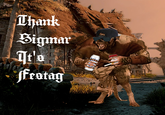 Thank Bigmar It's festag