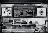 BiG MAC M BIG MAC Double HAMBURGER 39 FRENCH FRIES Double CHEESEBURGER.49 HOT APPLE PIE HAMBURGER CHEESEBURGER FILET-O-FISH 49 M .20 20 20 MILK .15 apple .25 COFFEE .15 35 HOT CHOCOLATE .15 pie 25 COCA-COLA ROOTBEER ORANGEADE.12 &.18 SHAKES CHOCOLATE STRAWBERRY VANILLA